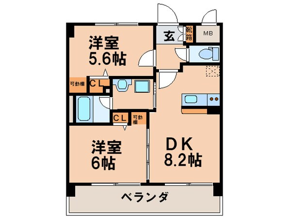 ｴｽﾃﾑﾌﾟﾗｻﾞ京都河原町通(504)の物件間取画像